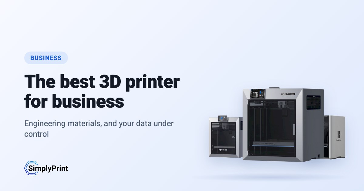The best 3D printer for business: the QIDI Q2, the QIDI Max4 and the Bambu Lab H2S