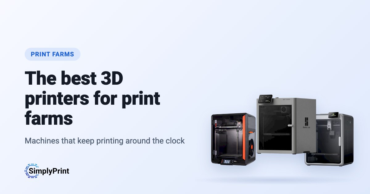 The best 3D printers for print farms: the Prusa CORE One, Bambu Lab P2S and Creality K2 Pro