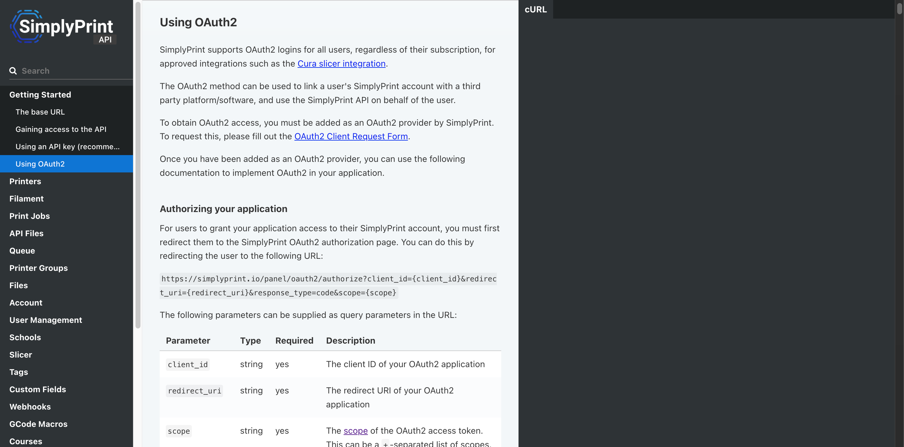 OAuth2 flow