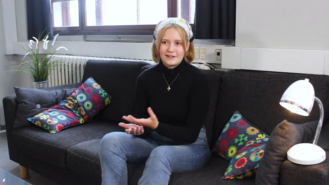 A student at the Media High School of Copenhagen talking about their first time 3D printing