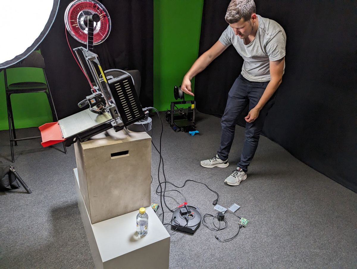 AutoPrint promo video behind the scenes