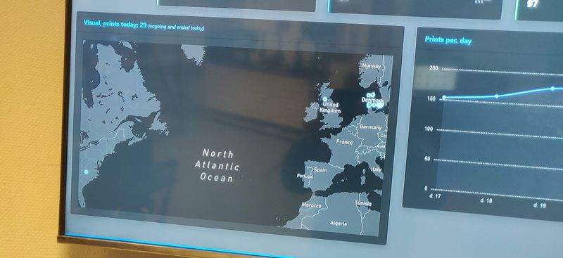 First active printers in the UK and US