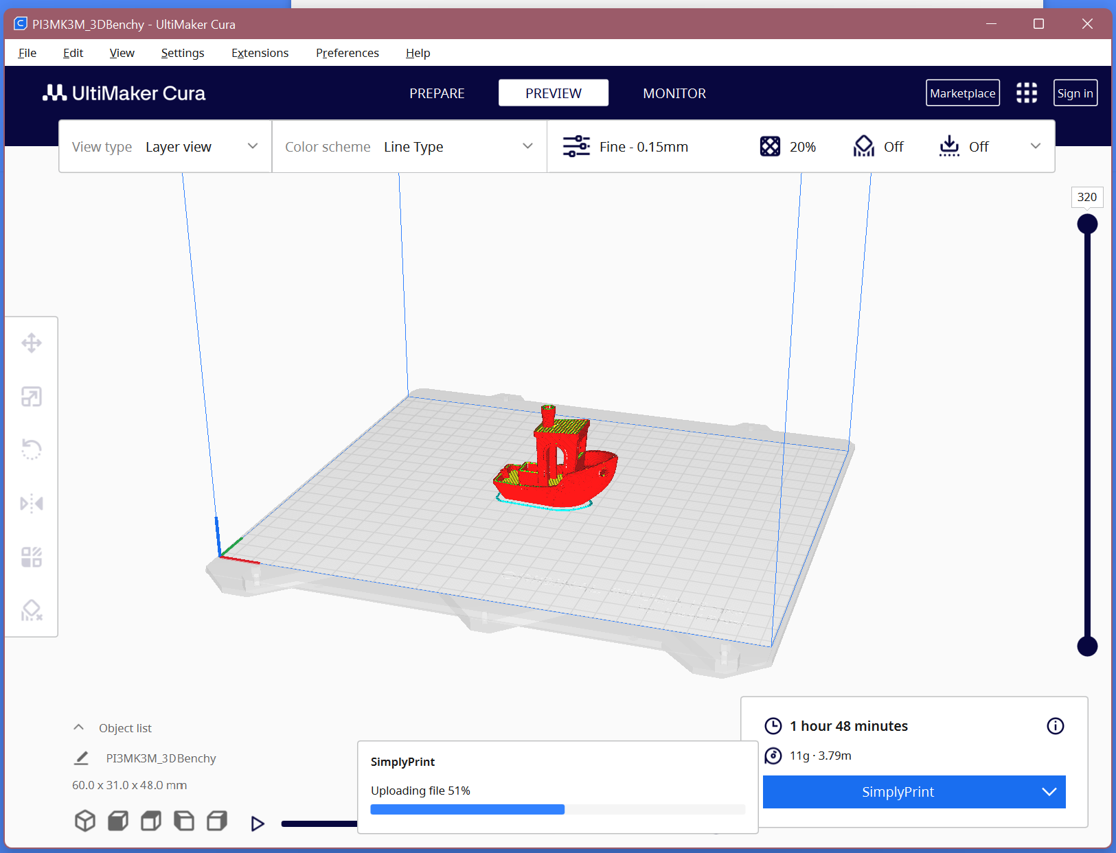 Cura Slicer Integration SimplyPrint
