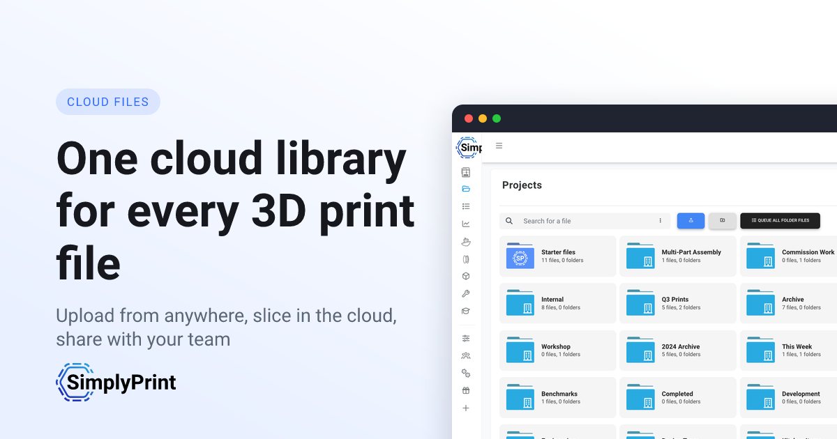 Cloud files for 3D printing: your STL, 3MF & G-code library, anywhere ...